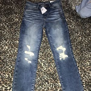 AMERICAN EAGLE HI-RISE JEGGING SIZE 8 REGULAR‼️
